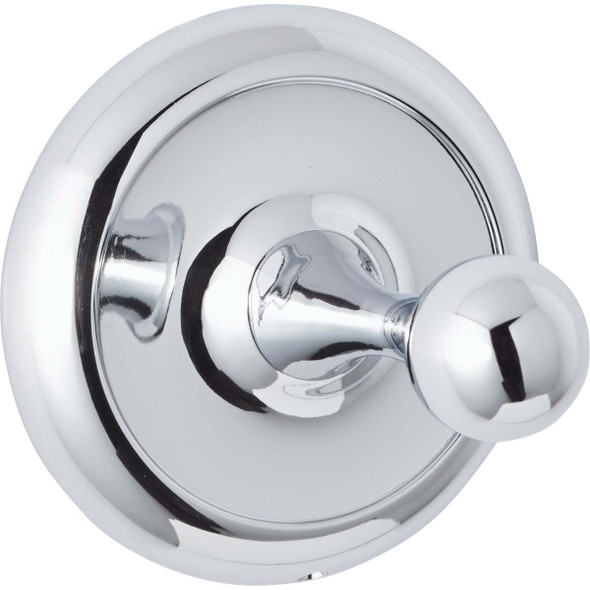 Home Impressions Aria Polished Chrome Single Robe Hook 456810