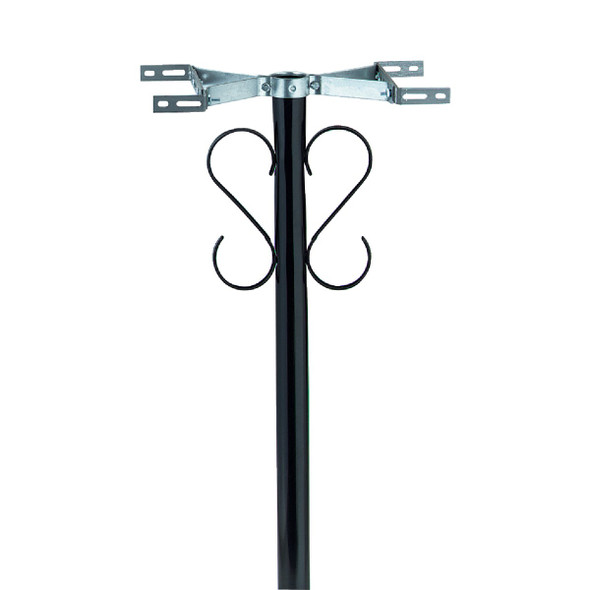Gibraltar Decorative Round Mailbox Post PBK000AM