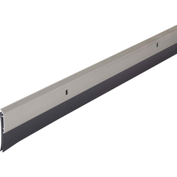 M-D Building Products 0.25 In. 36 In. Satin Nickel Door Sweep 48996