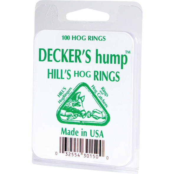 Decker Hill's Steel Hog Ring (100-Pack) #3