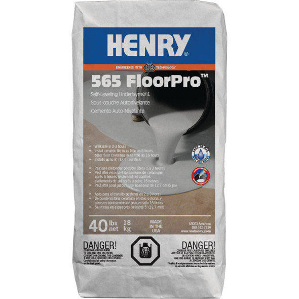 Henry 565 FloorPro Self-Leveling Underlayment, 40 Lb. 12167