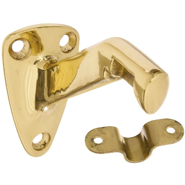 National Hardware Gallery Series Solid Brass Handrail Bracket N216-168