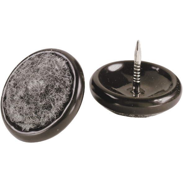 Do it 1-1/4 In. Round Nail on Furniture Glide (4-Pack) 210137