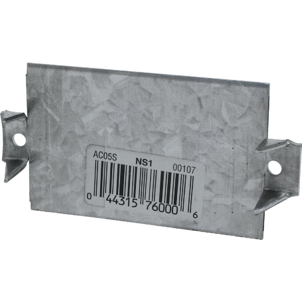 Simpson Strong-Tie 1-1/2 In. W x 3 In. L 16 ga Galvanized Steel Protection Plate