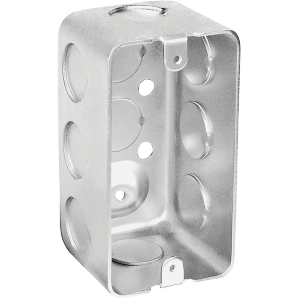 Southwire 2-1/8 In. x 4 In. x 2-1/8 In. 8-Knockout Handy Box G19282-3/4-UPC