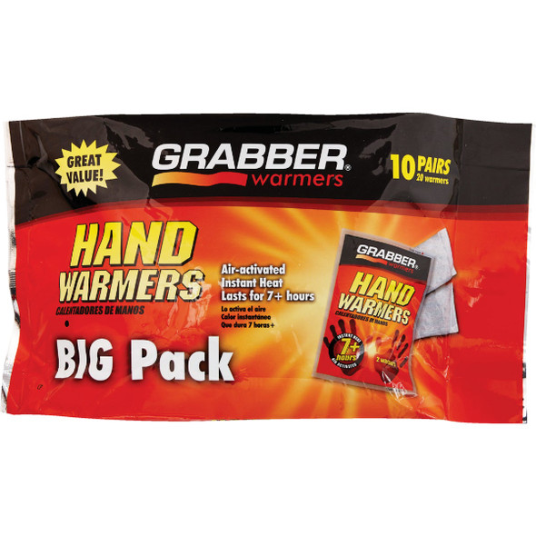Grabber Disposable Hand Warmer (10-Pack) HWPP10 808512