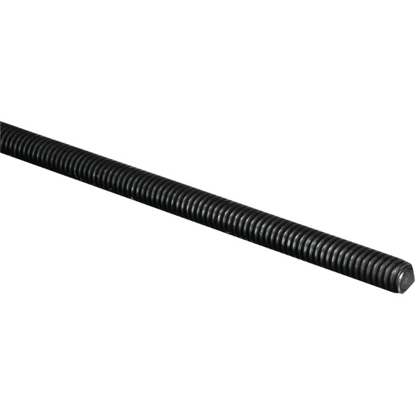 Hillman Steelworks 1/4 In. x 3 Ft. Hardened Steel Threaded Rod 11052