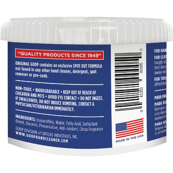 GOOP Smooth 14 Oz. Hand Cleaner & Stain Remover