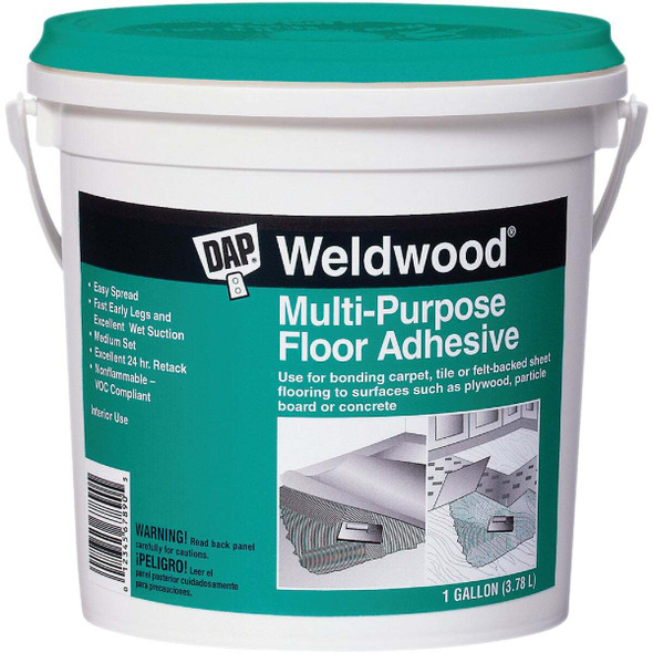 DAP Weldwood Multi-Purpose Floor Adhesive, 1 Gal.  7079800142