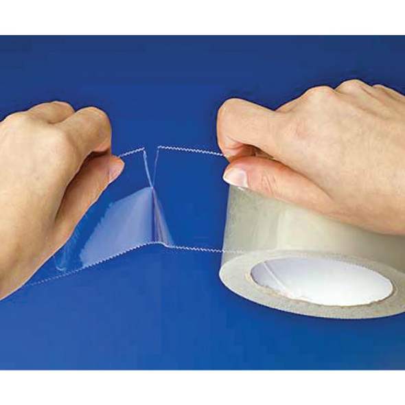 Nifty 2 In. x 55 Yd. Clear Hand Tear Sealing Tape Nifty 2 In. x 55 Yd. Clear Hand Tear Sealing Tape