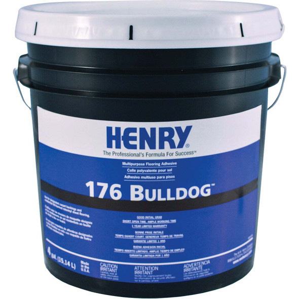 Henry 176 Multi-Purpose Floor Adhesive, 4 Gal.  11987