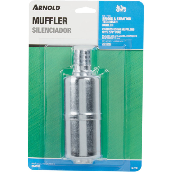 Arnold 6-1/2 In. 4 to 8 HP Muffler Arnold 6-1/2 In. 4 to 8 HP Muffler