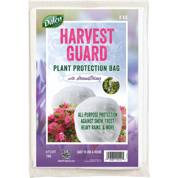 Gardeneer Harvest-Guard 8 Ft. L. x 6 Ft. W. Spun Bond Plant Protector SPB5-6