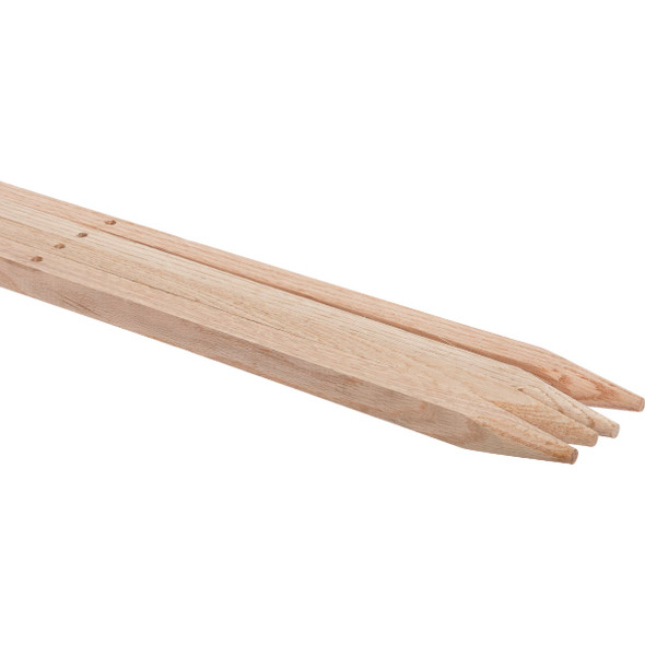 Madison Mill 48 In. Oak Wood Plant Stake (4-Pack) 401109