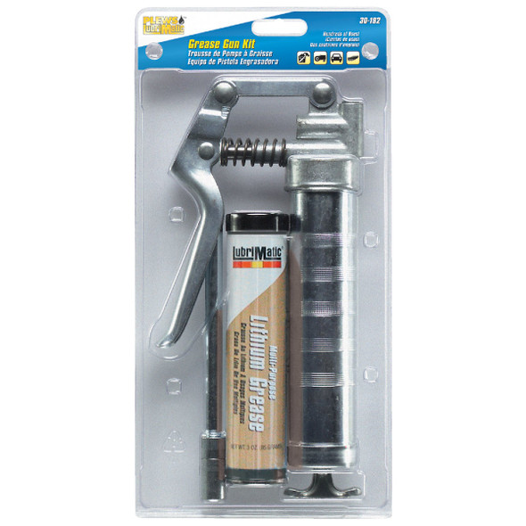 Plews LubriMatic 3 Oz. 4500 psi HD Mini Grease Gun Kit 30-192 577717