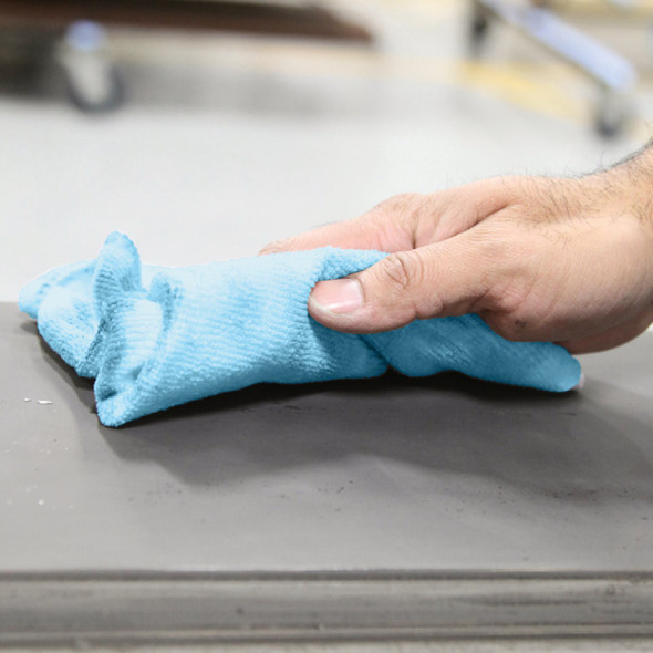 Trimaco SuperTuff 14 In. x 14 In. Blue Microfiber Wipers (8-Pack) 10827 579831