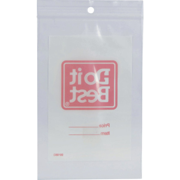 Do it Best 4 In. x 6 In. Zip Top Bag (50-Pack)
