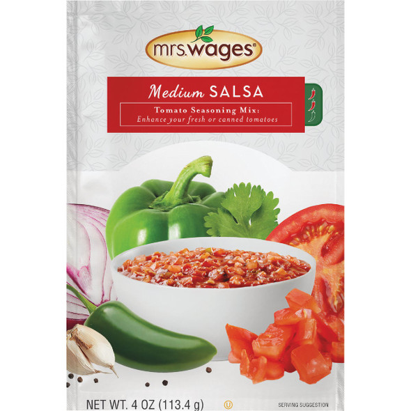 Mrs. Wages 4 Oz. Medium Salsa Tomato Mix W536-J7425