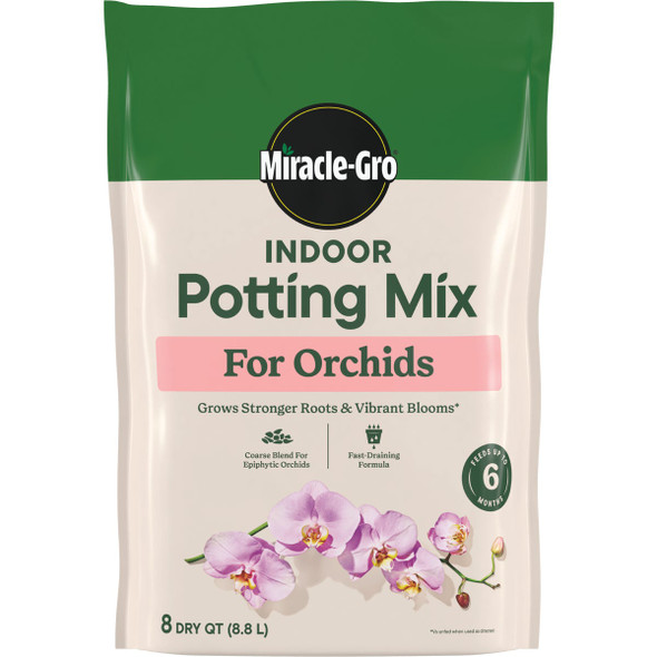 Miracle-Gro 8 Qt. Coarse Blend Orchid Potting Mix 74778430