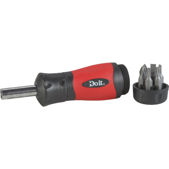 Do it Multi-Bit Mini Ratcheting Screwdriver 300284 Pack of 6
