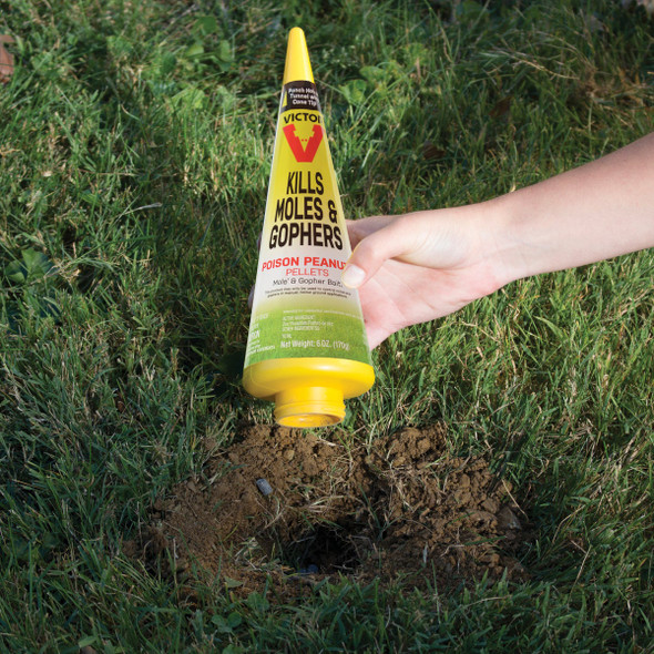 Victor 6 Oz. Pellets Mole & Gopher Killer M6006 702096