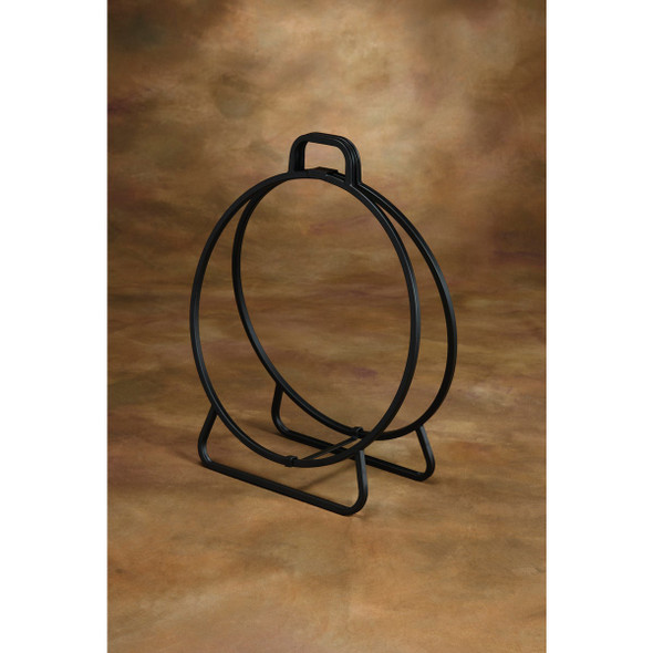 Home Impressions Wrought Iron 20 In. W x 20 In. H Baked-On Black Polyurethane Fireplace Log Holder Home Impressions Wrought Iron 20 In. W x 20 In. H Baked-On Black Polyurethane Fireplace Log Holder