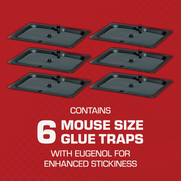 TOMCAT Mouse Size Glue Trap (4-Pack)
