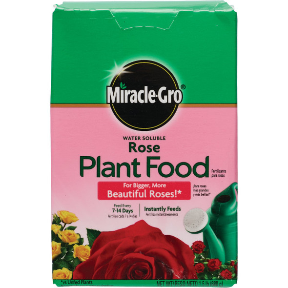 Miracle-Gro 1.5 Lb. Water Soluble Rose Plant Food 2000221 702699