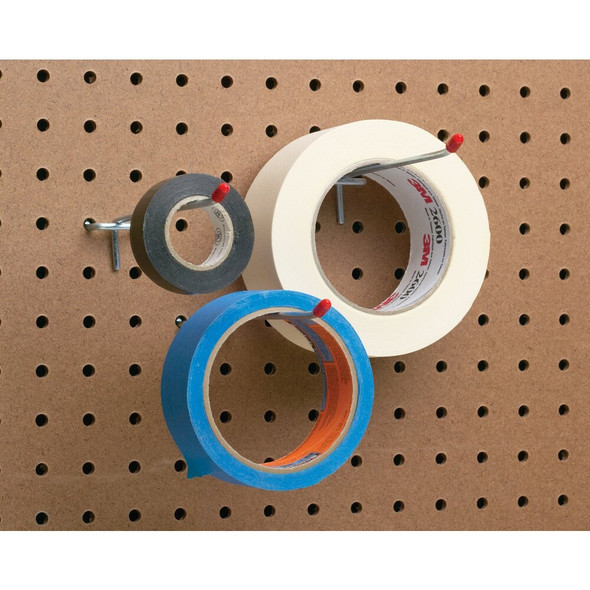 6 In. Light Duty Safety Tip Straight Pegboard Hook (3-Count) 216054 216054