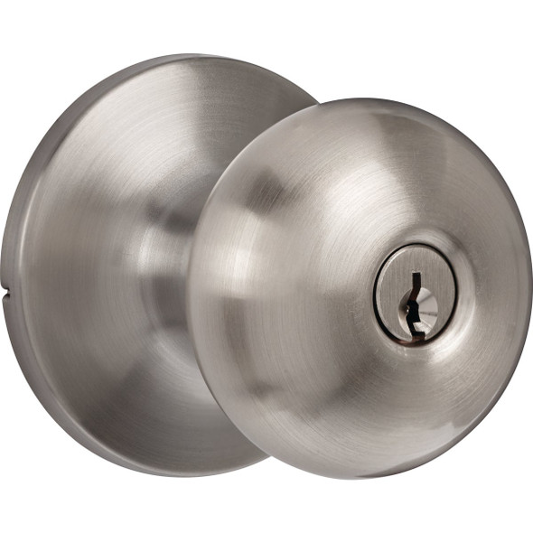Steel Pro Brushed Nickel Entry Door Knob TFX200B 208938