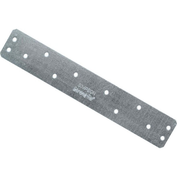 Simpson Strong-Tie 1-3/8 In. W x 8 In. L 12 ga Steel Strap Tie HRS8