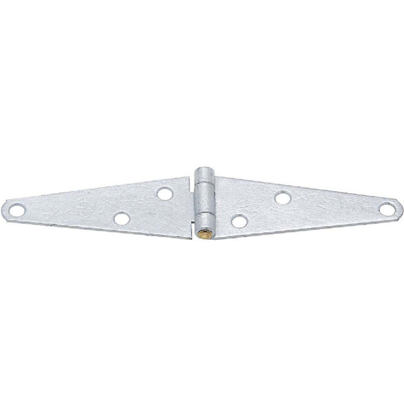 National Hardware 1.61 In. x 4 In. Galvanized Heavy-Duty Strap Hinge N128-249