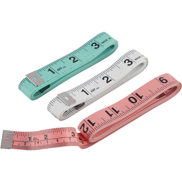 Smart Savers 5 Ft. SAE Cloth Measuring Tape (3-Piece) AR047 Pack of 12 619590