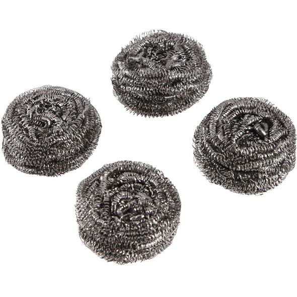Smart Savers Stainless Steel Scrubber (4-Pack) HV264 Pack of 12 606525
