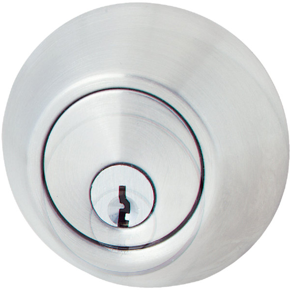 Steel Pro Satin Chrome Double Cylinder Deadbolt DB962