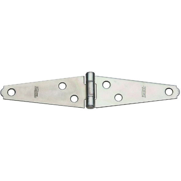 National Hardware 3 In. Zinc Light Strap Hinge (2-Pack) N127-449
