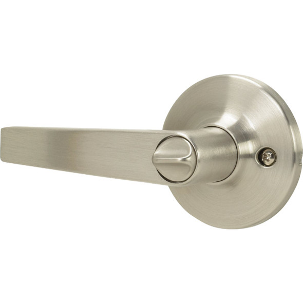 Steel Pro Brushed Nickel Entry Door Lever LHX200B