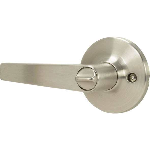Steel Pro Brushed Nickel Entry Door Lever LHX200B
