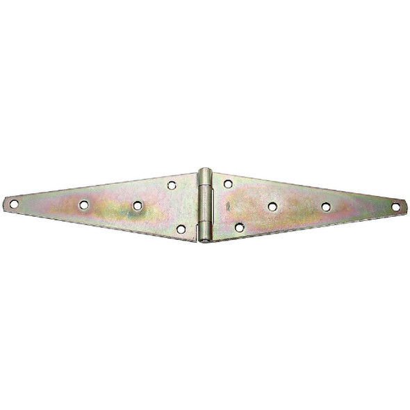 National Hardware 4.60 In. x 12 In. Zinc Heavy-Duty Strap Hinge N127-910