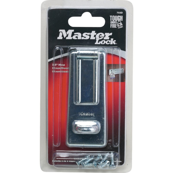 Master Lock 3-1-2 In. Steel Safety Hasp 703D 200302
