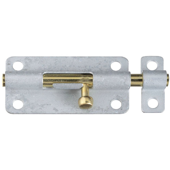 National Hardware 4 In. Galvanized Steel Door Barrel Bolt N151-894