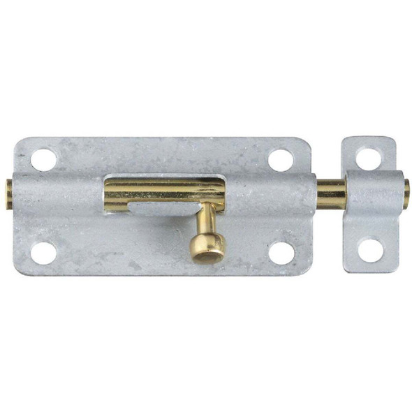National Hardware 4 In. Galvanized Steel Door Barrel Bolt N151-894