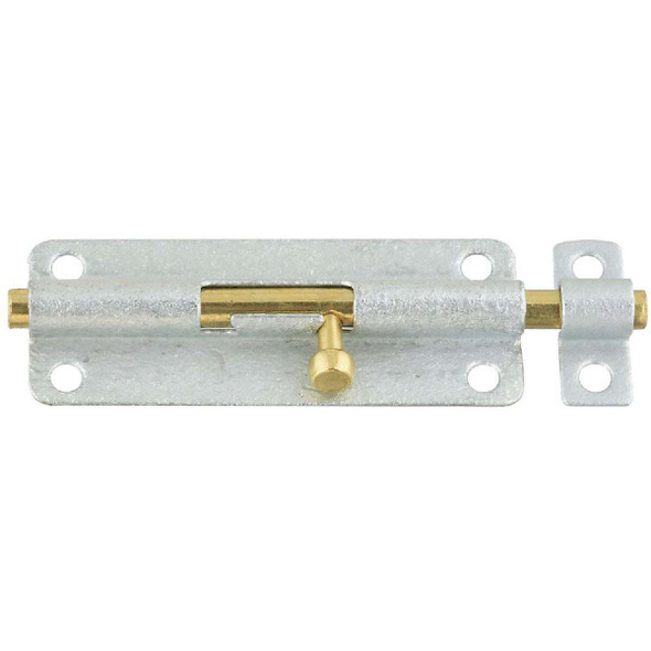 National Hardware 5 In. Galvanized Steel Door Barrel Bolt N151-910