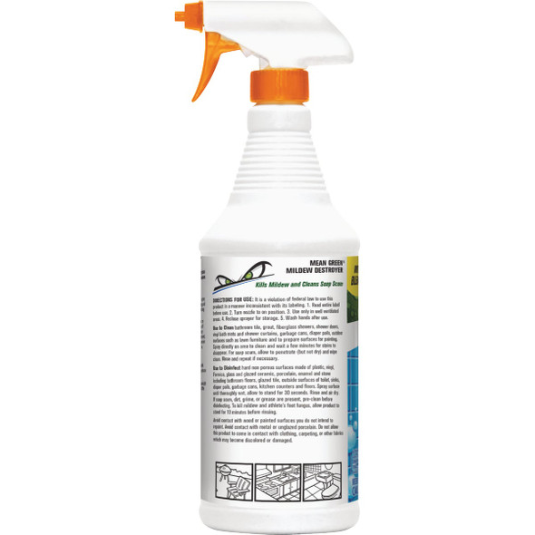 Mean Green 32 Oz. Mildew Destroyer And Cleaner 606 646350