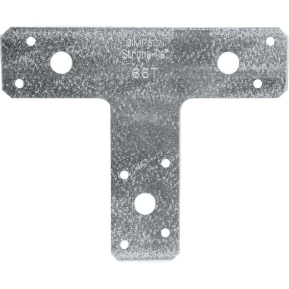 Simpson Strong-Tie 6 In. L. x 5 In. H x 1-1/2 In. W T Strap 66T Pack of 10