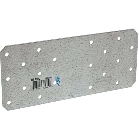 Simpson Strong-Tie 3 In. W x 7 In. L 26 ga Galvanized Steel Tie Plate HTP37Z