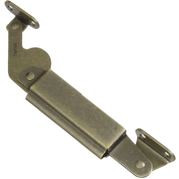National Hardware Antique Brass Center Spring Lid Support N208-686