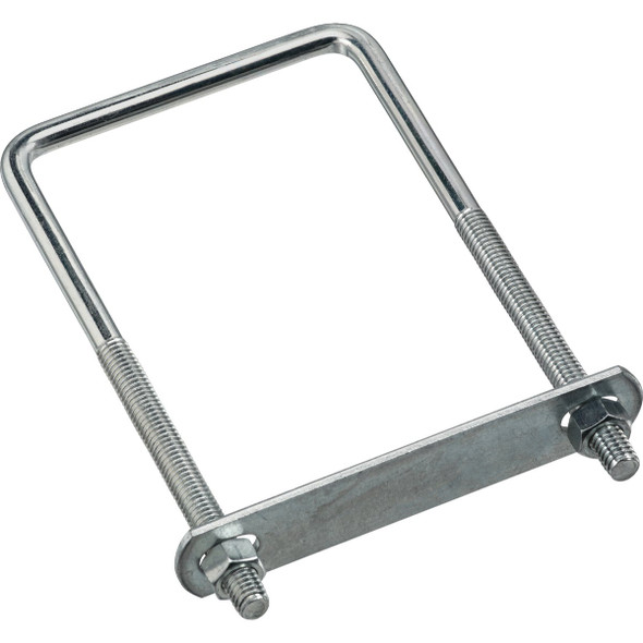 National Hardware 3/8 In. x 3-5/8 In. x 7 In. Zinc Square U Bolt N245-027