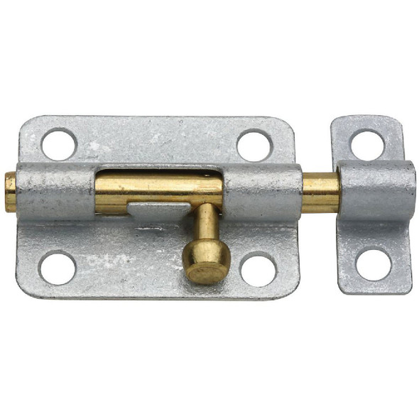 National Hardware 3 In. Galvanized Steel Door Barrel Bolt N151-878