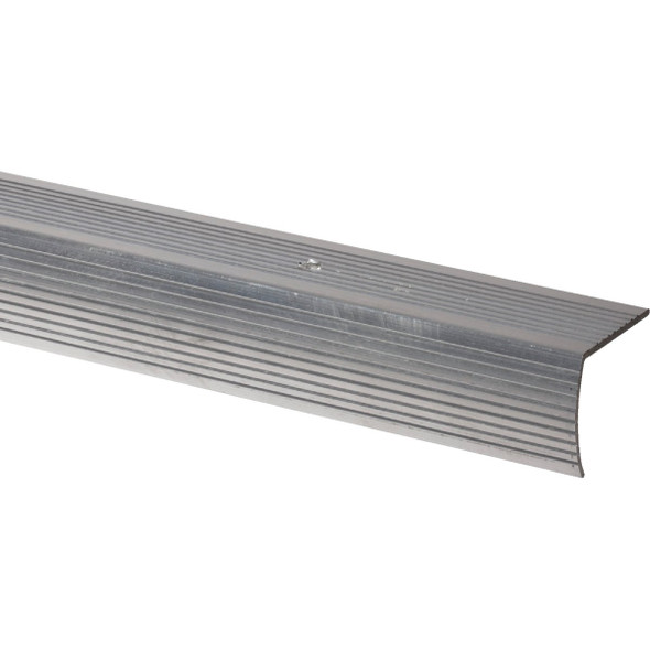 Do it Silver 1-1/8 In. x 3 Ft. Aluminum Stair Edging H4128FS3DI